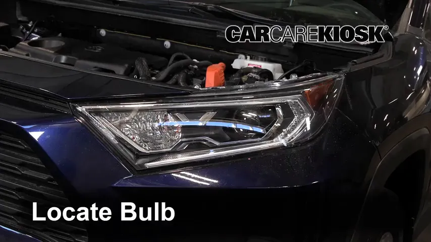 2021 Toyota RAV4 Hybrid XLE 2.5L 4 Cyl. Luces Luz de carretera (reemplazar foco) 
